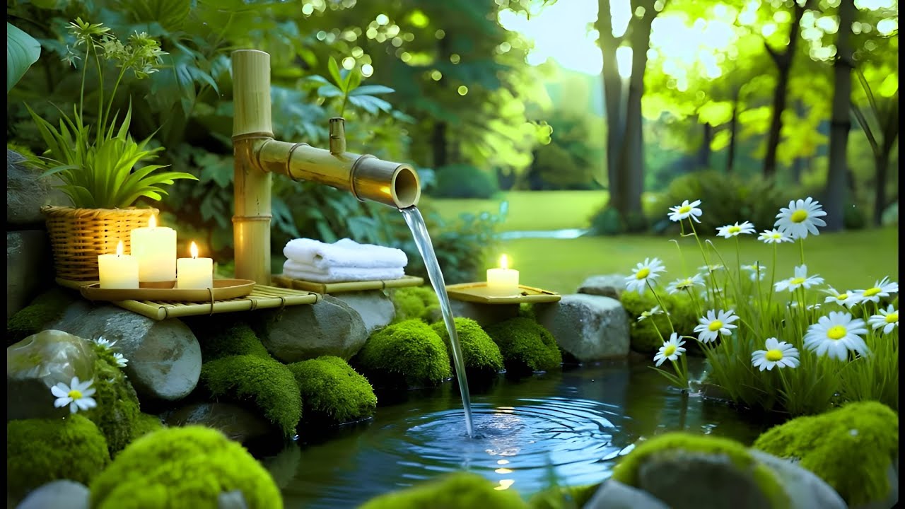 Stress Relief 🌿 Relaxing Water Sounds & Sleep Music for Calm Nights