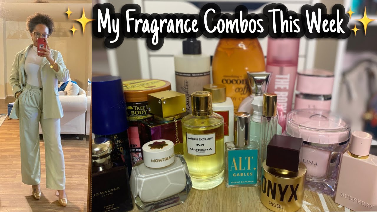 Layering Combos | Perfume Layering Combos I Wore This Week | Perfume Collection