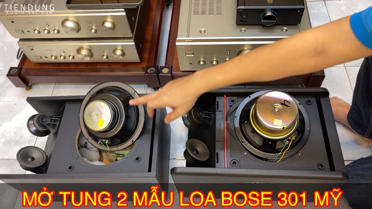 So sánh 2 mẫu loa BOSE 301 hàng bãi được quan tâm nhiều nhất Tiến Dũng Audio Sài Gòn