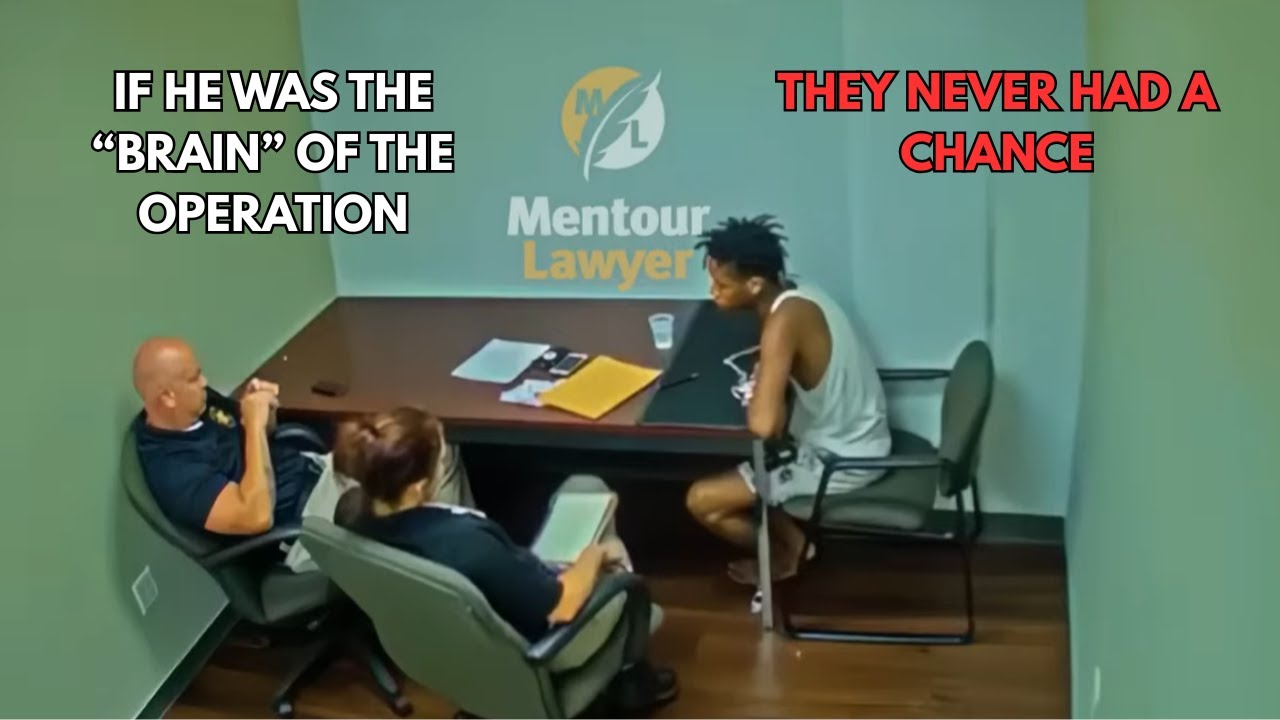 Interrogation Fail:  17, Father, Sophmore in H.S., and ready to handle homicide detectives, NOT!