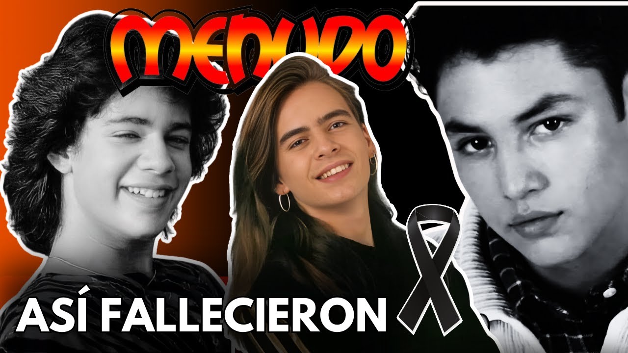 Menudo está de LUTO (así fallecieron sus 3 integrantes)