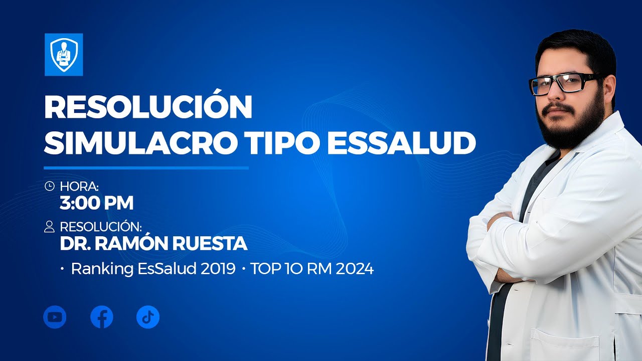 RESOLUCIÓN SIMULACRO TIPO ESSALUD 2025