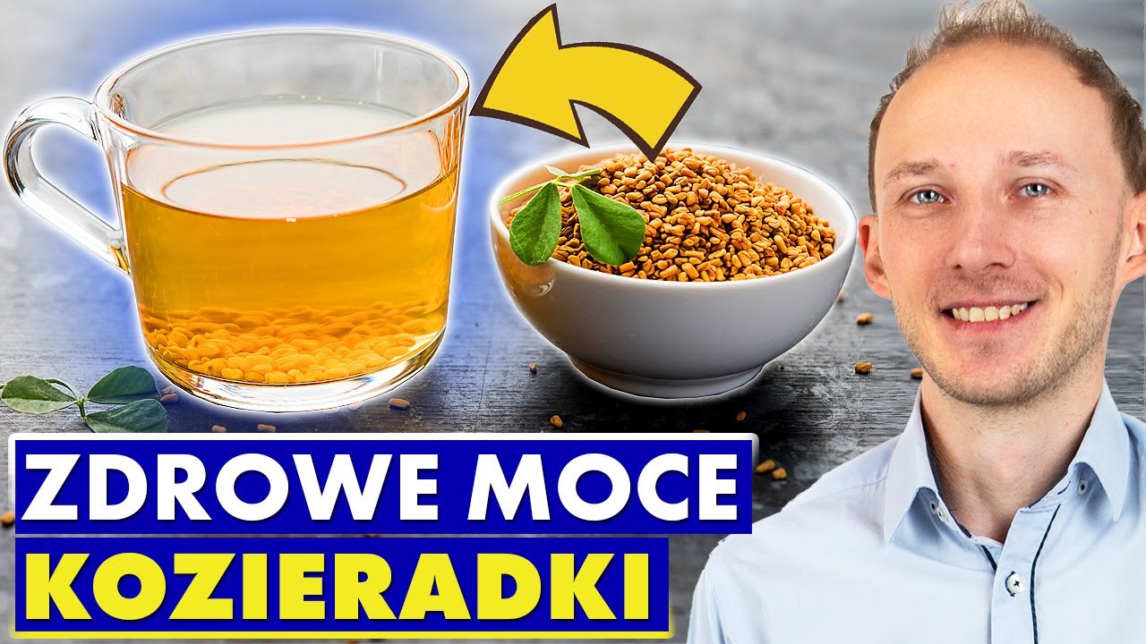 Pij dla zdrowia! Czyli HERBATA Z KOZIERADKI: jak zrobić? (Kozieradka mielona) | Dr Bartek Kulczyński