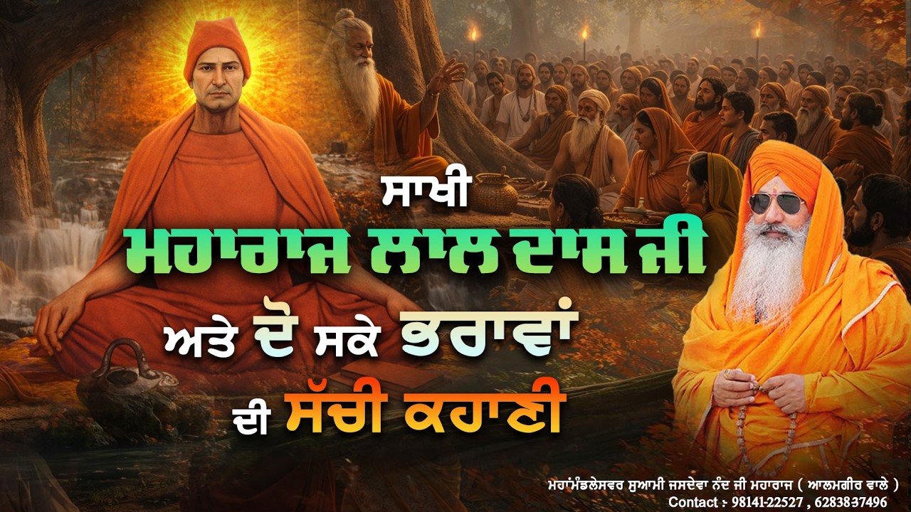 Saakhi – Maharaj Laal Das Ji ate do sake bhrawan di sacchi kahaani - Swami Jasdeva Nand Ji