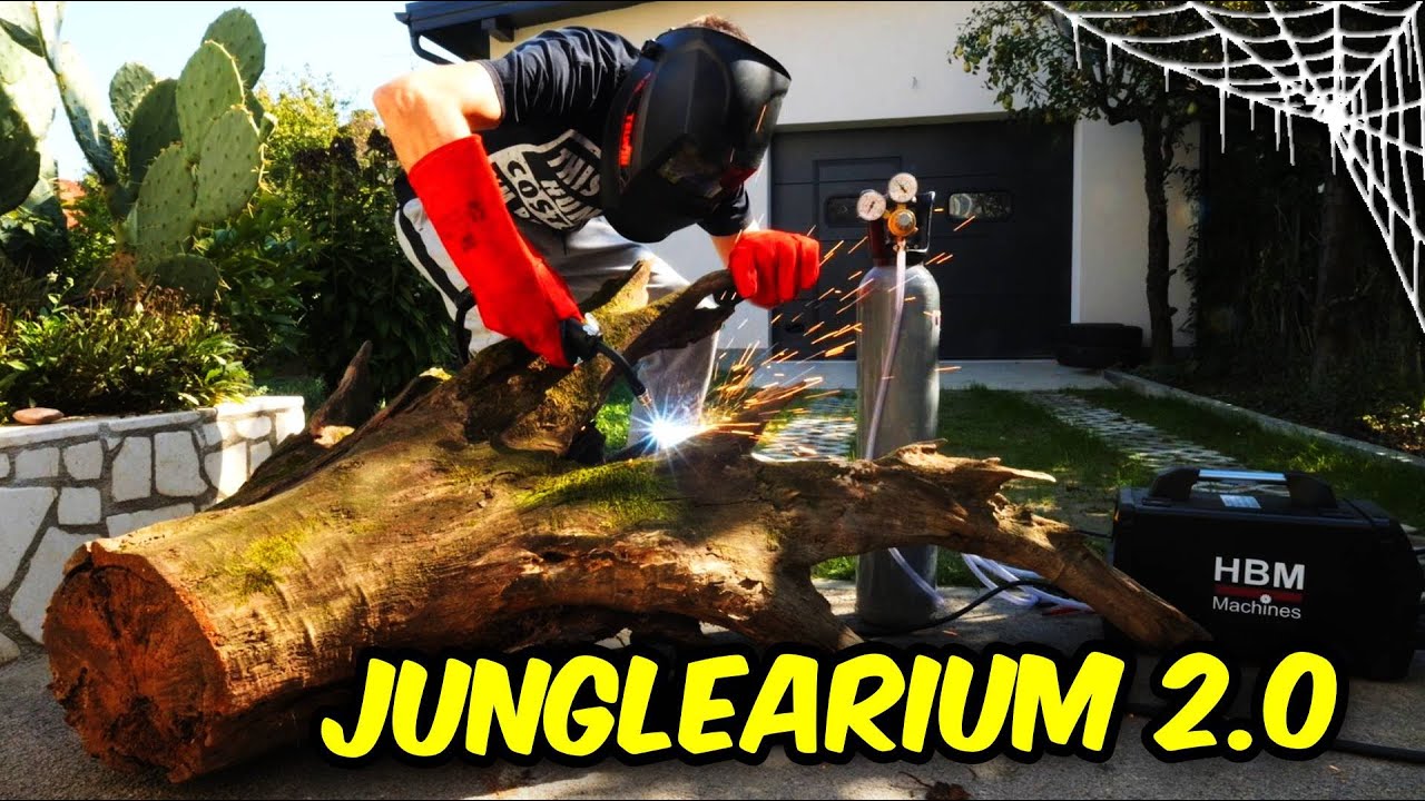 THE WORK BEGINS - Preparations for Junglearium 2.0
