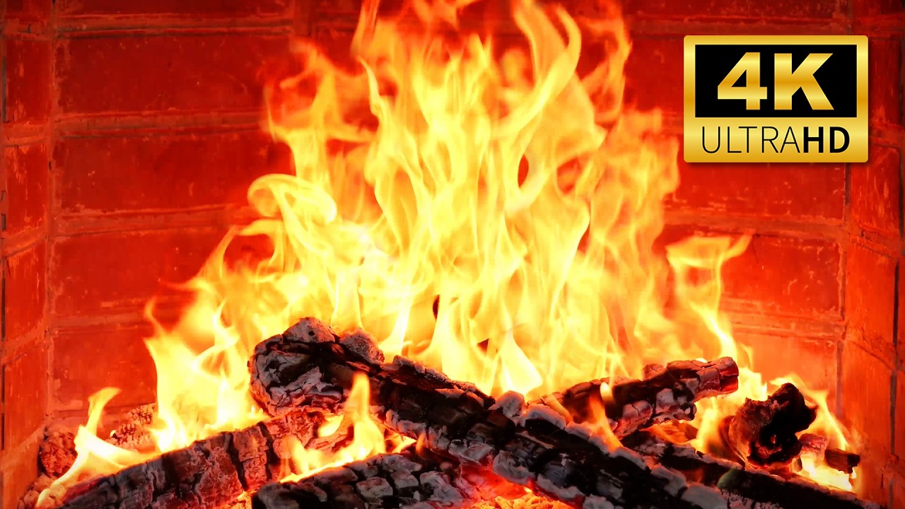 🔥 Relaxing Fireplace Ambience (12 Hours) 🔥 Warm Dreams with Soothing Ember Sounds