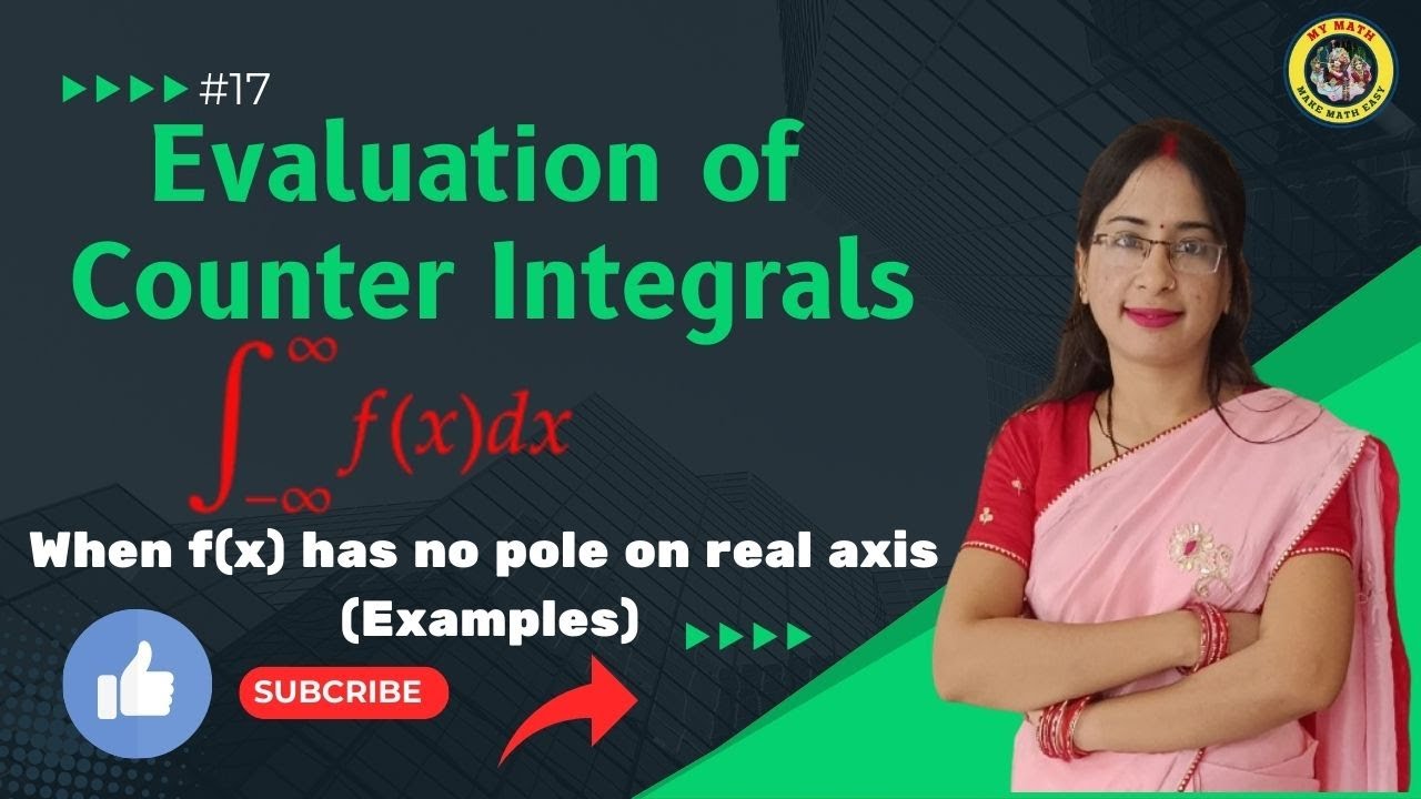 Contour Integration of f(x) from -infinity to +infinity || When f(x) has no zero on real axis