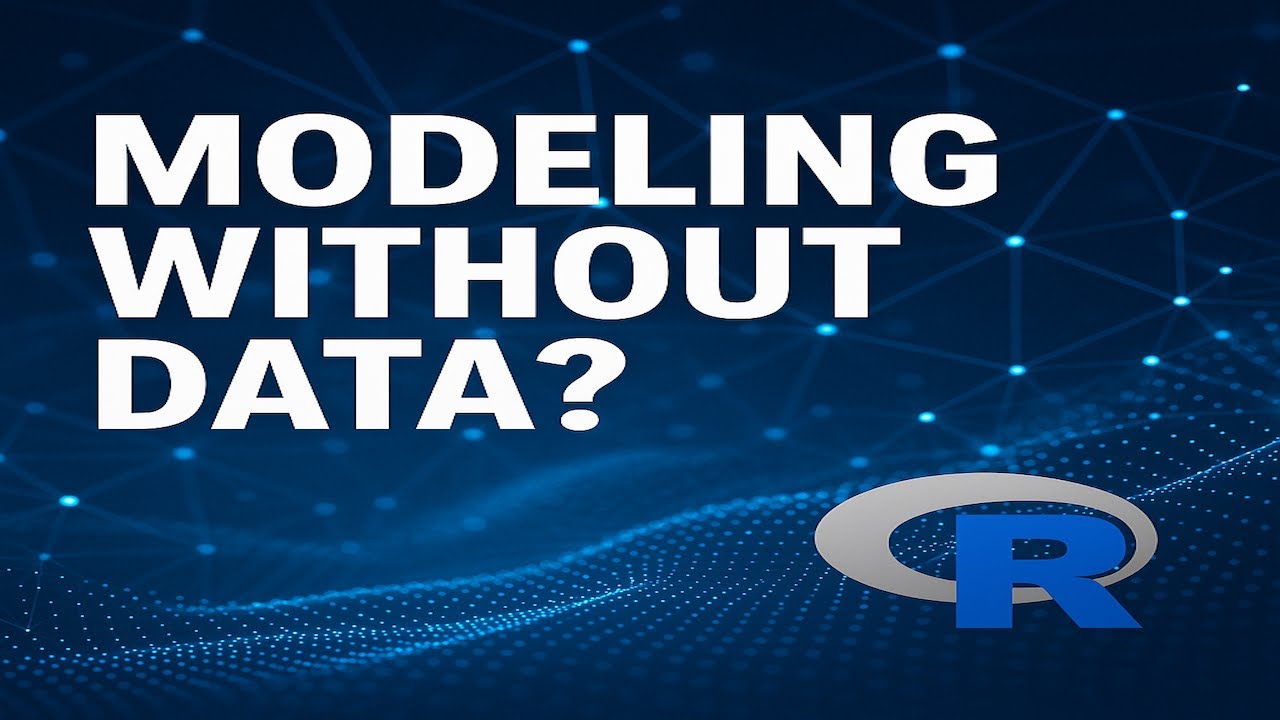 Can you have a model without data? (+ R code)
