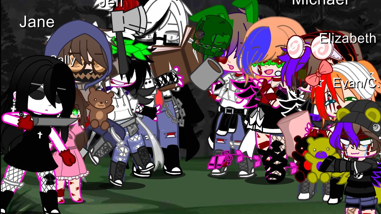 Singing battle//afton family x creepypasta//❤️❤️🥰❤️😍❤️😍😍😍//Gacha club//