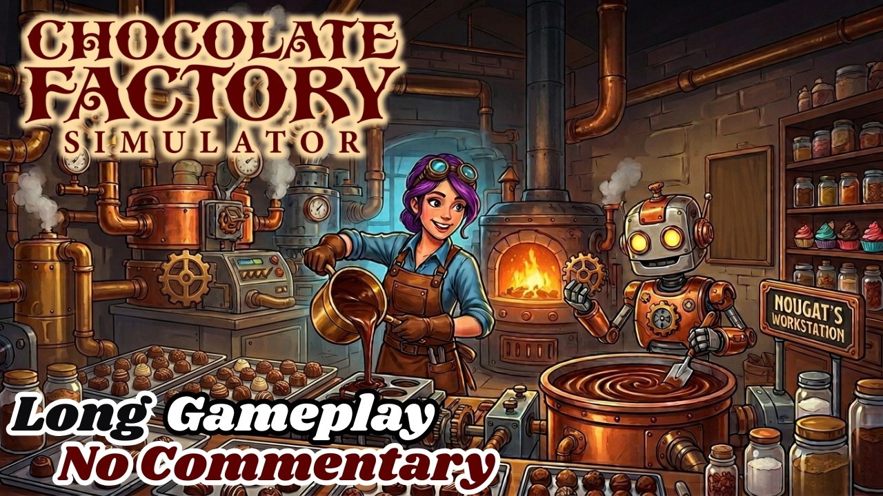 Chocolate Factory Simulator | Long Gameplay No Commentary