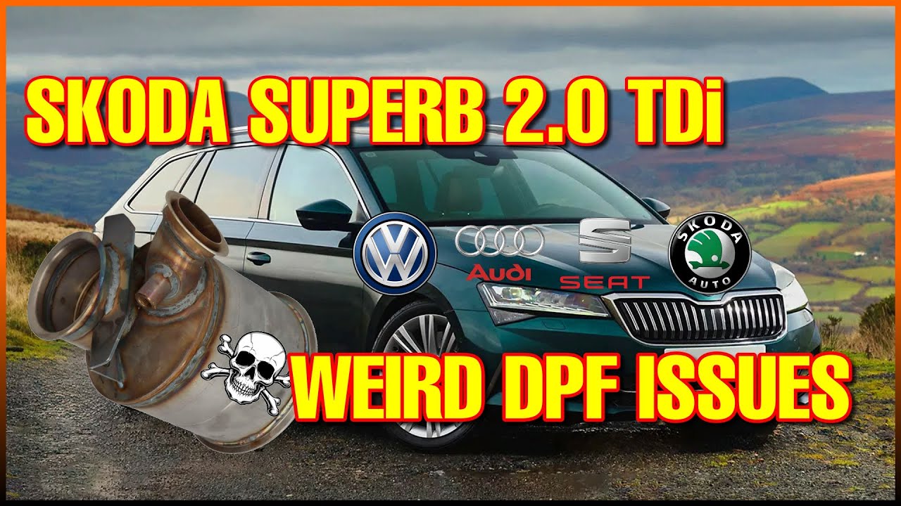 Проблемы со странным сажевым фильтром (DPF) на Skoda Superb Mk3 2.0 TDi CRLB — решены!