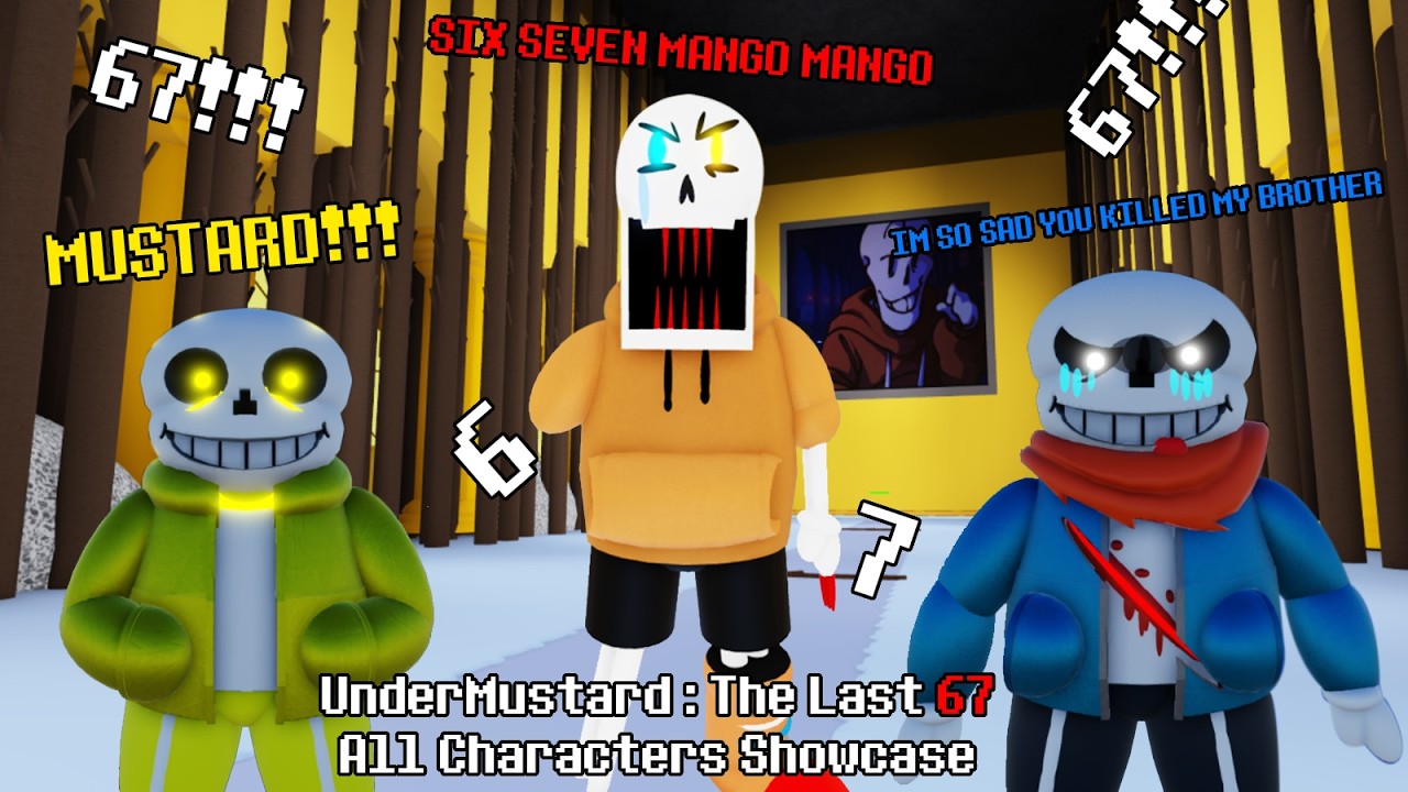 THE BEST SvC GAME!!! UnderMustard : The Last 67 All Characters Showcase