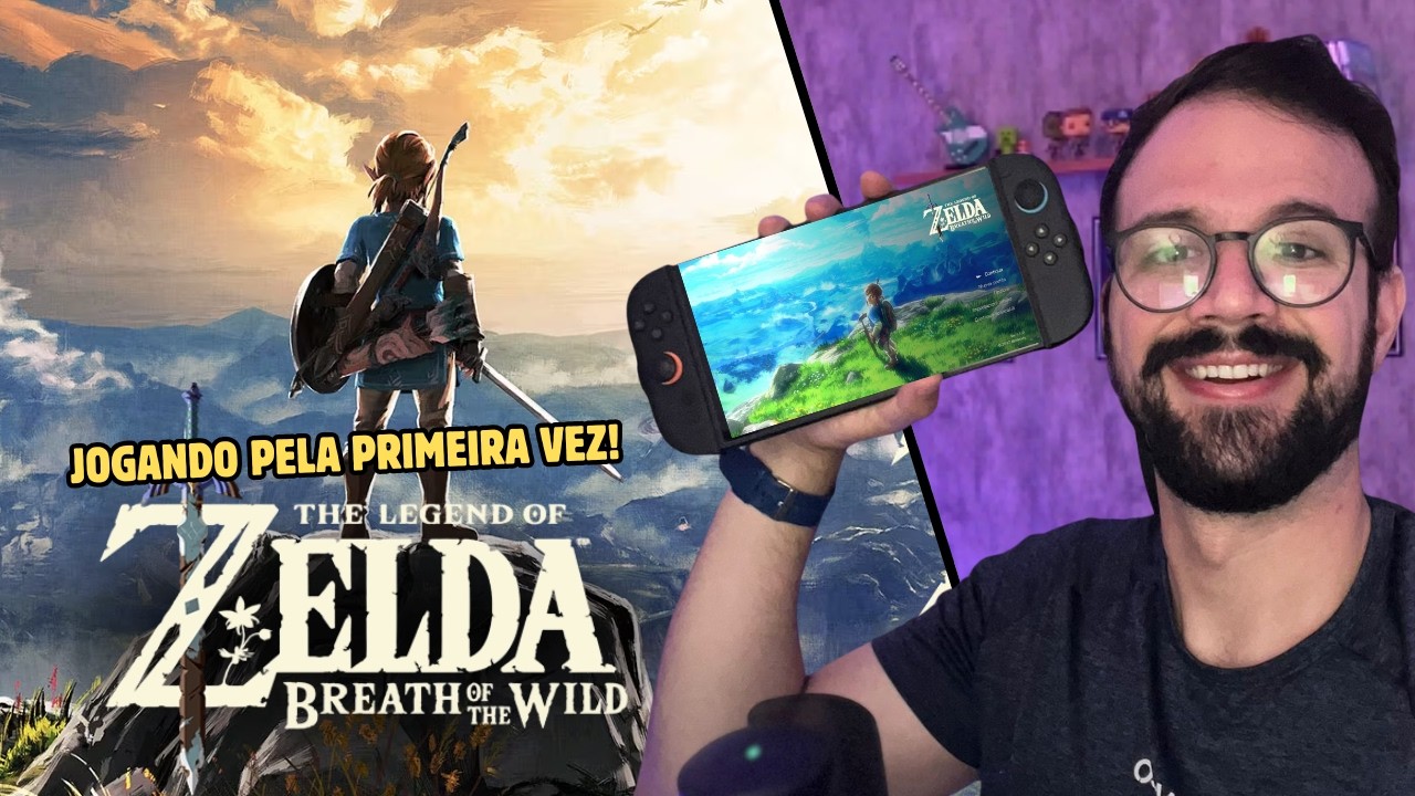 Jogando Zelda Breath of the Wild pela primeira vez no SWITCH 2! #2