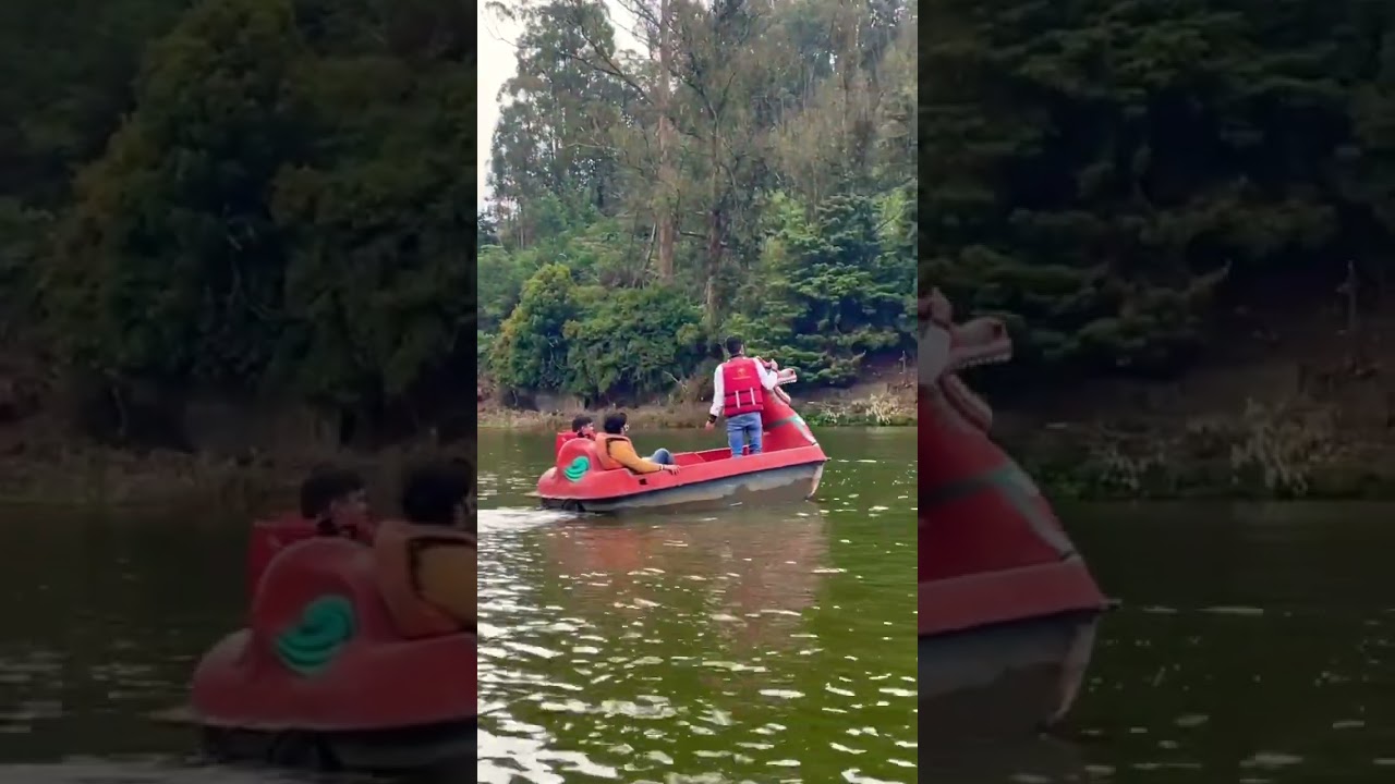 Ooty lake boating #ooty #tamilnadu #ootytourism #boat #tourism #water #adventure #ootylake #vibes