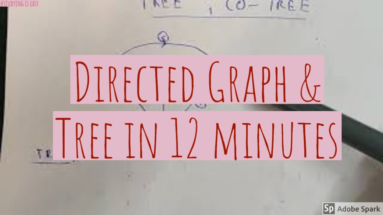 GRAPH THEORY|Circuit Theory|Directed Graph & Tree| PART-I|