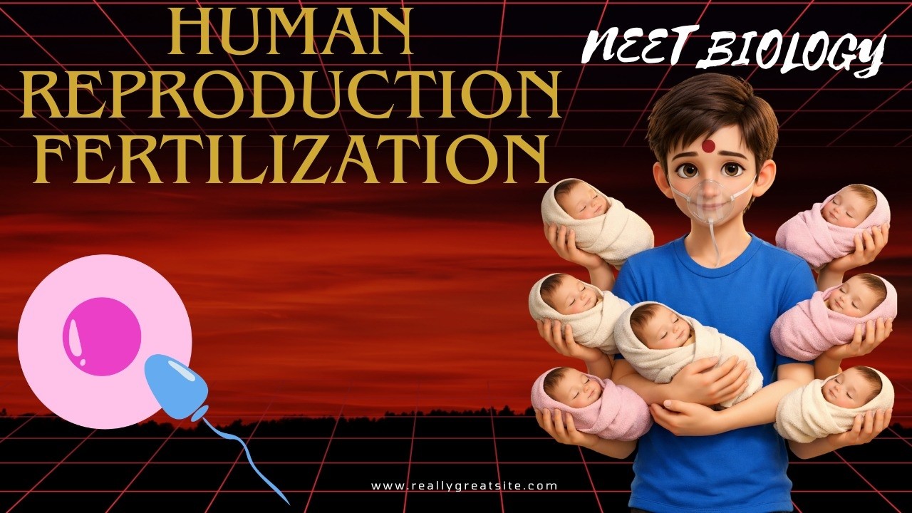 L- 11 Fertilization in Humans Explained Clearly | Fusion of Gametes | Human Reproduction Class 12