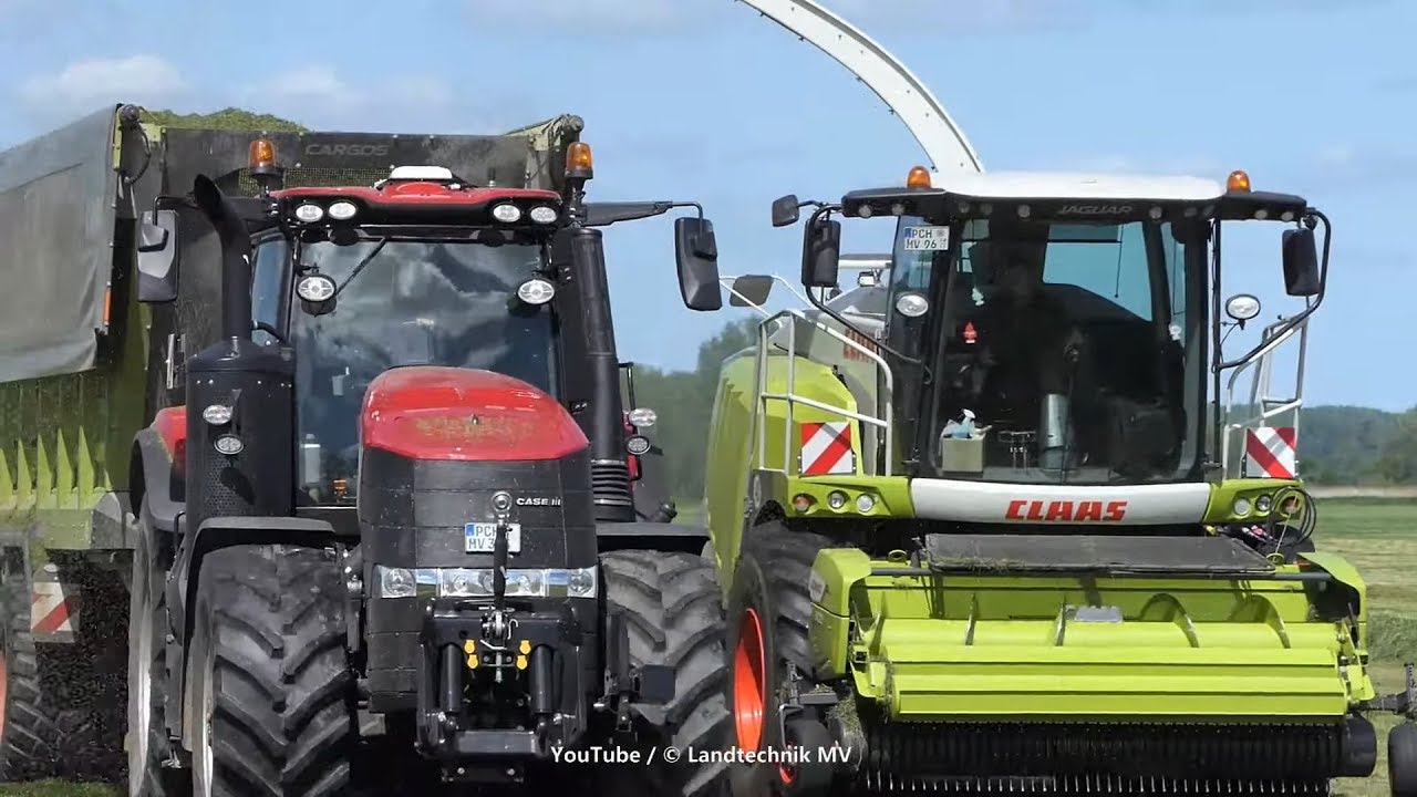 Claas-Case IH-Fendt / Erster Schnitt - First Cut  2019