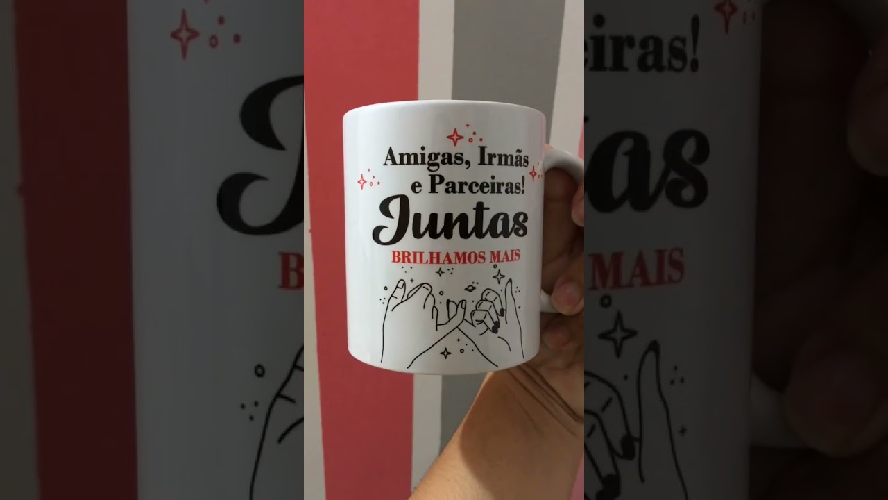 CANECAS PERSONALIZADAS COM FRASES E NOMES PARA AMIGAS E IRM&Atilde;S