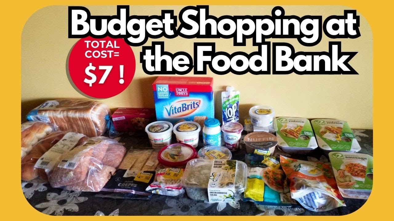 What's in My $7 Food Bank Haul? Stretching a Small Budget in Queensland, Australia (February 2025)