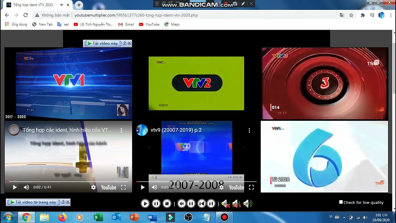 các hình hiệu VTV 2020