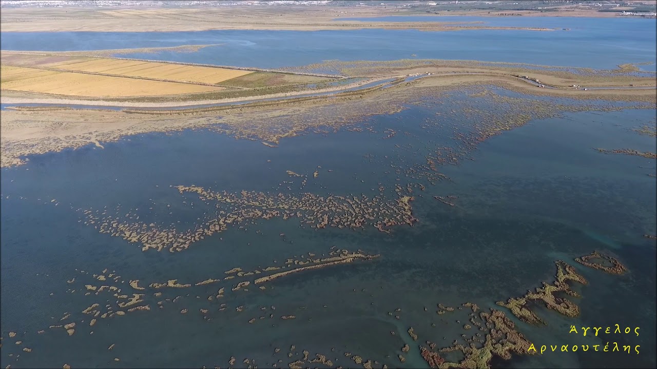 Οι Εκβολές Σπερχειού ΑΝΩΘΕΝ - Aerial video by drones Dji