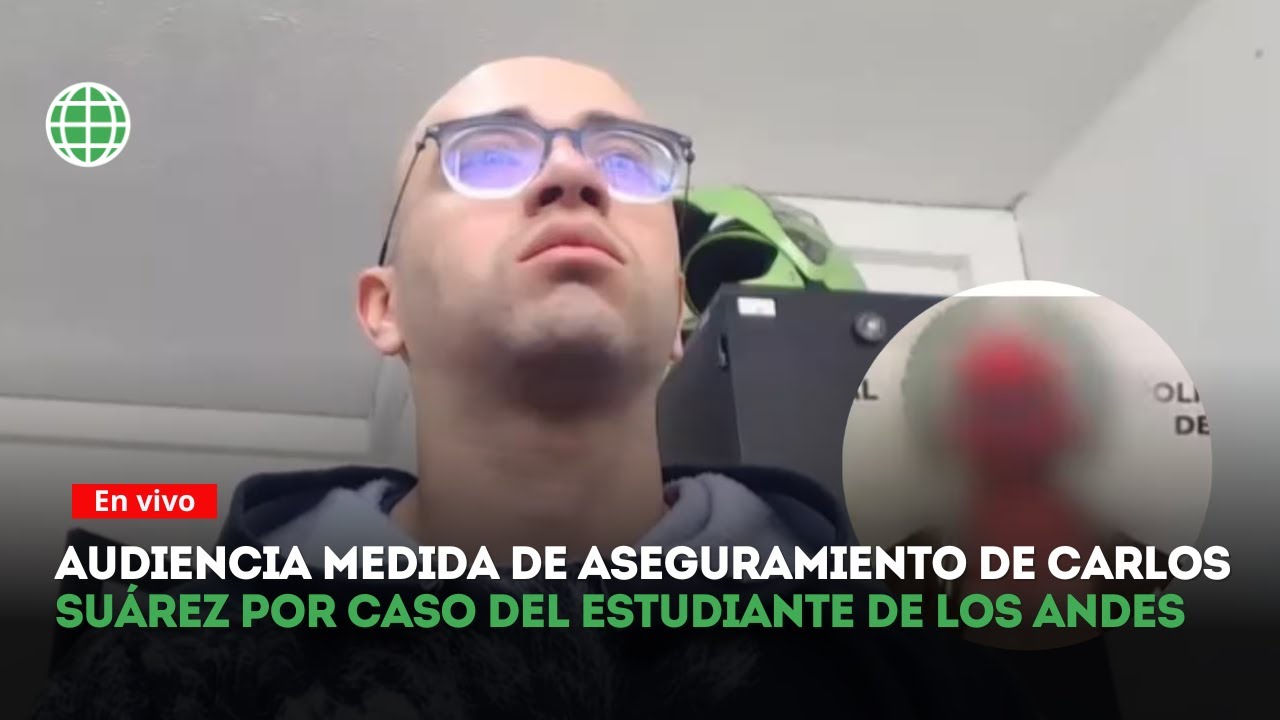 En vivo: Audiencia medida de aseguramiento de Juan Carlos Su&aacute;rez de caso de estudiante de Los Andes
