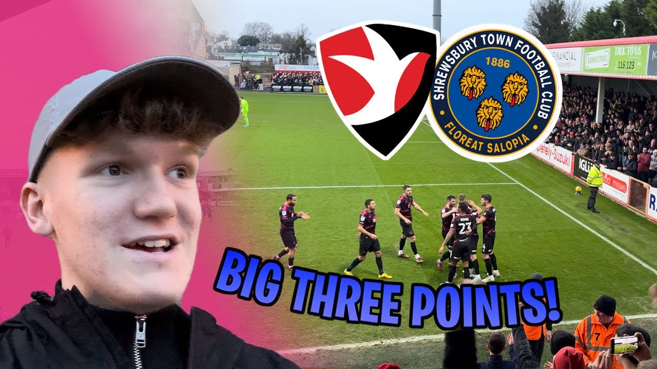 GEORGE LLOYD BRACE IN HUGE WIN! Cheltenham Town Vs Shrewsbury Town Matchday Vlog