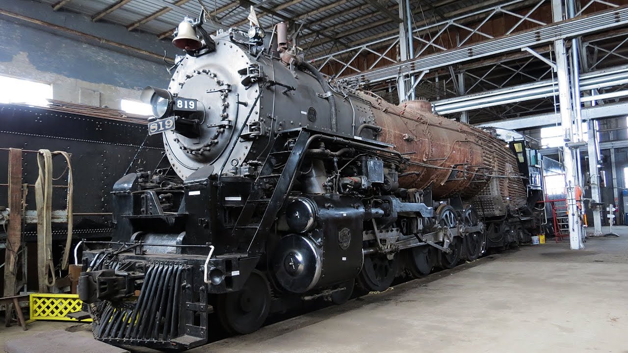 Cotton Belt 819 Steam Locomotive