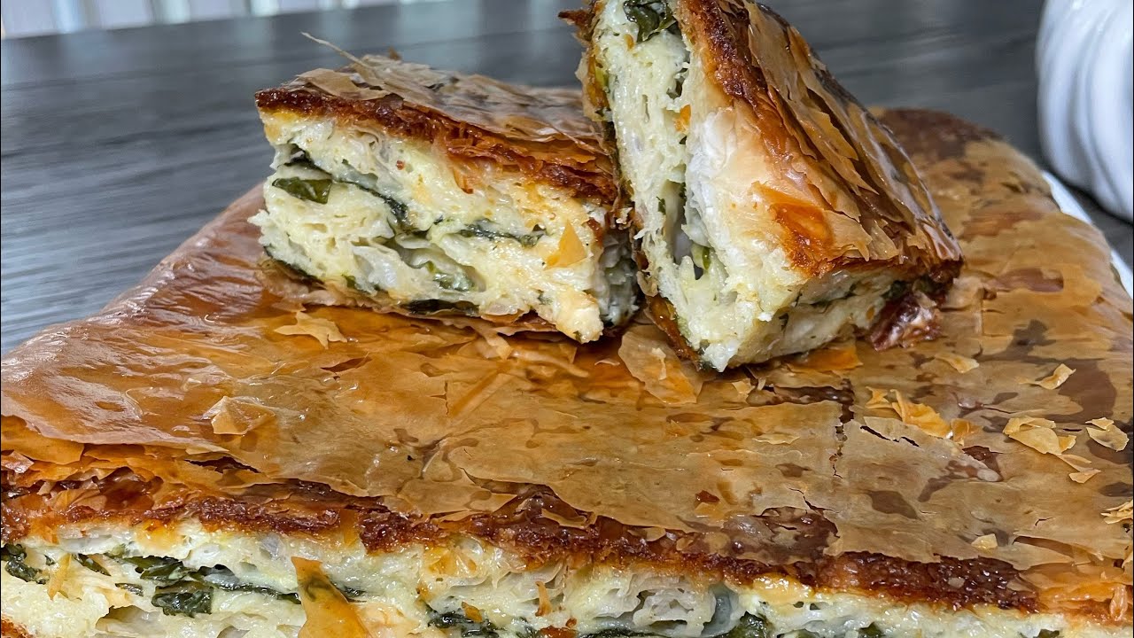 Phyllo Spinach Pita / Gibanica