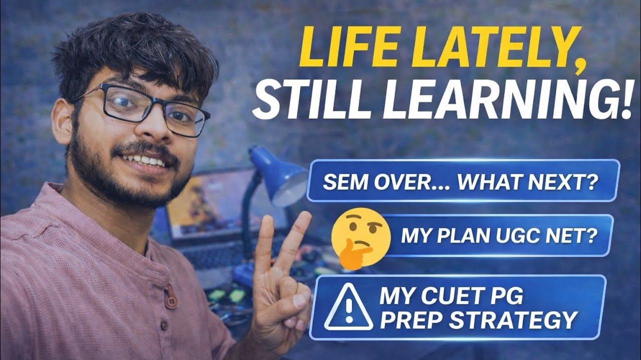 My First Semester at BHU: A Rollercoaster Ride 🚀 | My CUET PG Strategy | UGC NET | Hardik Singh 