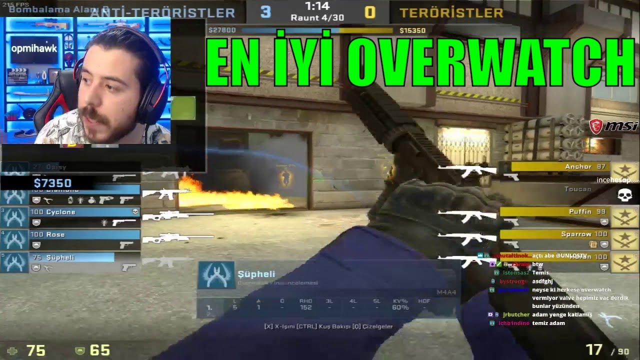 UNLOST CS GO OVERWATCH YAPIYOR (EN İYİSİ)