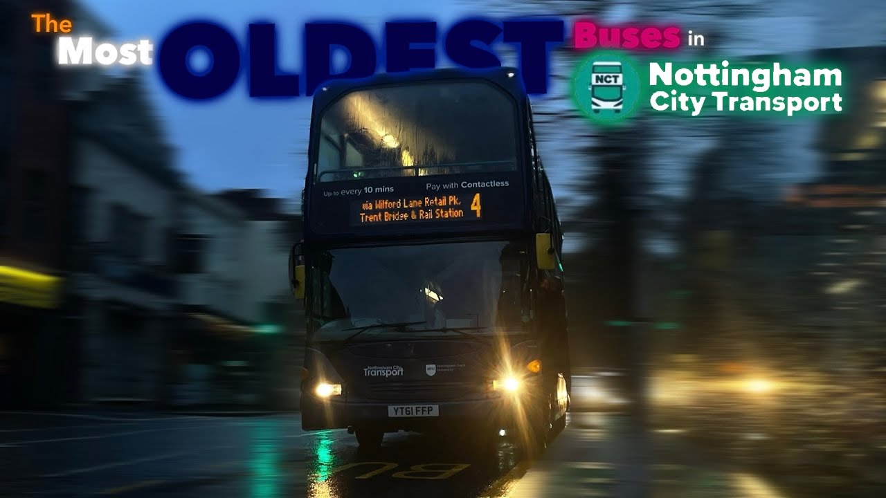 Final Moments On Nottingham City Transport’s Scania Omnidekkas