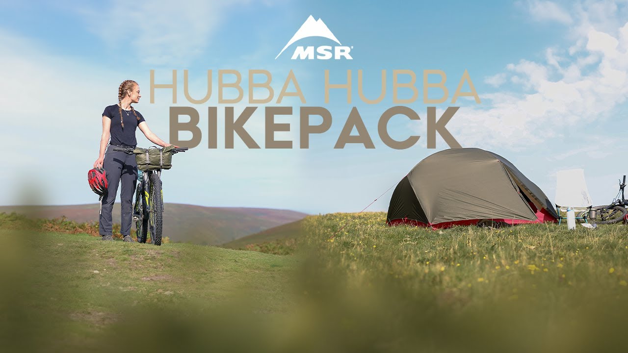 Палатка для кемпинга и пешего туризма MSR Hubba Hubba – легкая, компактная и готовая к велотуризму