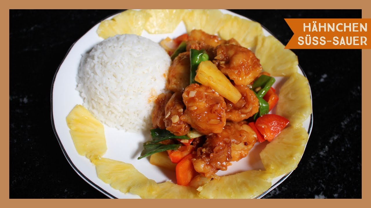 Hähnchen süß sauer Rezept  | Tam's Cooking