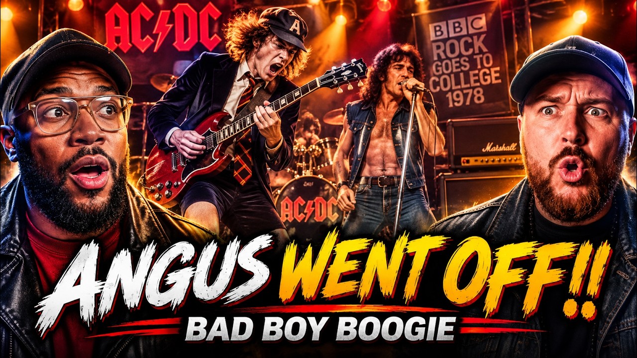 BON SCOTT & ANGUS WERE UNREAL!! American Rappers React to Bad Boy Boogie | First Time Watching