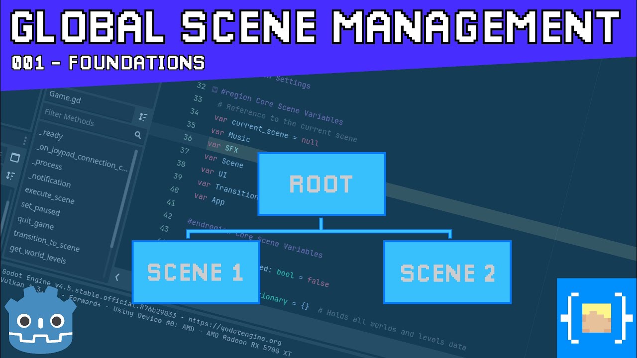 Understanding Scene Structures in Godot | Godot Scene Manager 001