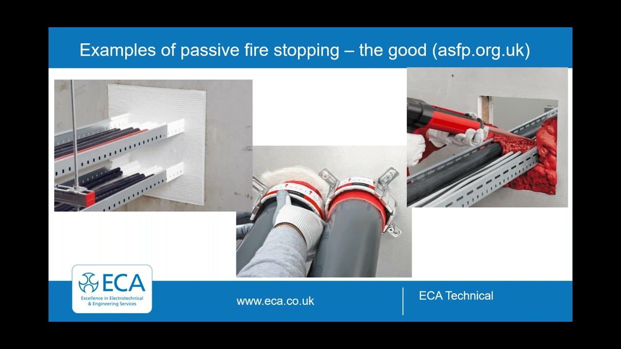 ECA - What you need to know about fire stopping.