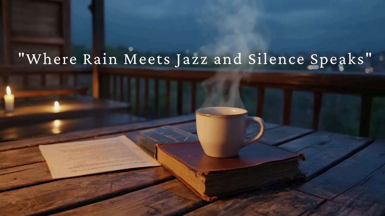 Rainy Night Lofi Jazz – Soft Guitar & Piano for Sleep, Calm & Focus | No Vocals
