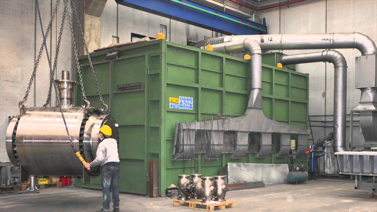 Impianti di sabbiatura e granigliatura- Shotblasting and sandblasting machines