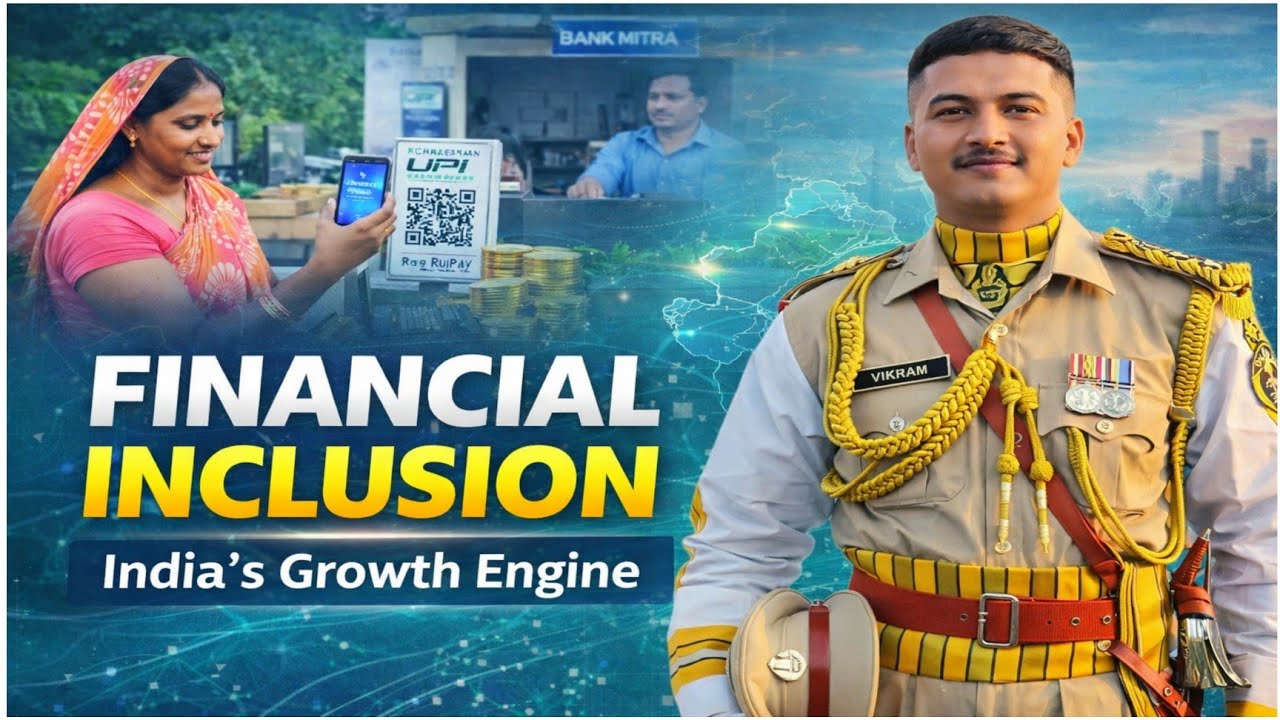 CAPF AC 2026 Essay Series | Financial Inclusion In India Explained | @aimarmedforces  #capfpaper2