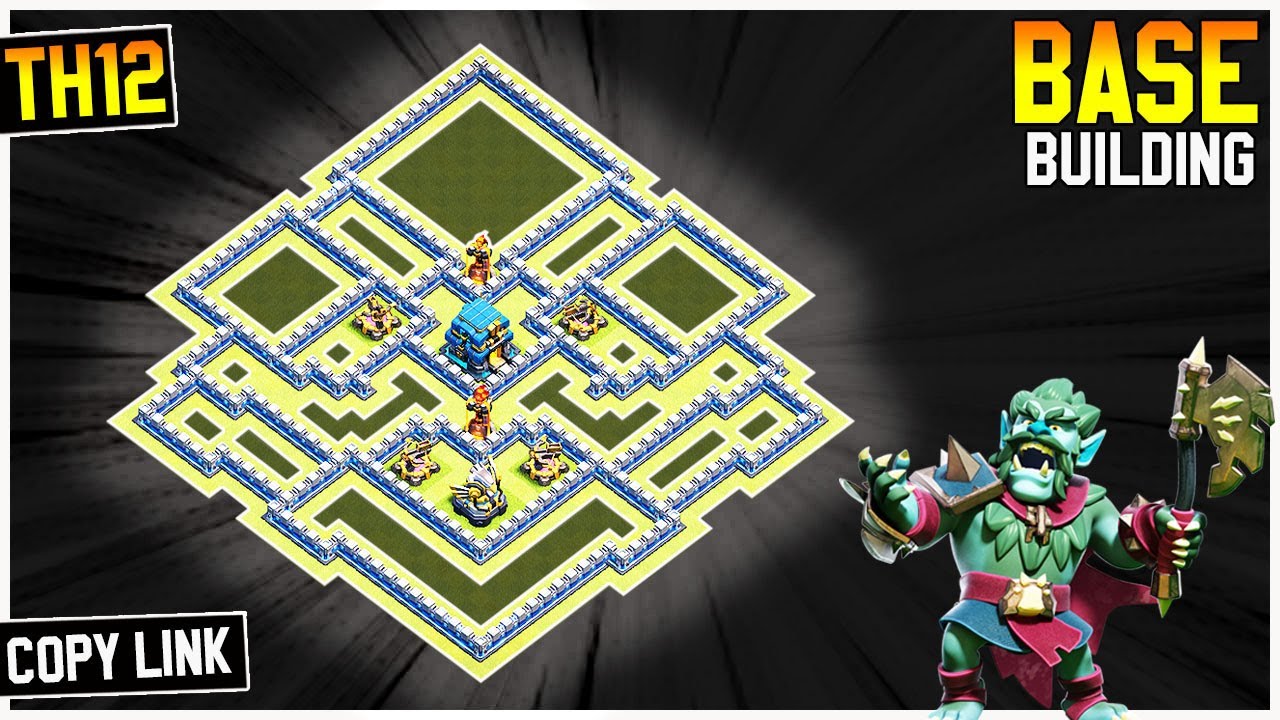 NEW STRONGEST! TH12 Hybrid Base With CopyLink 2023 | Clash Of Clans #121