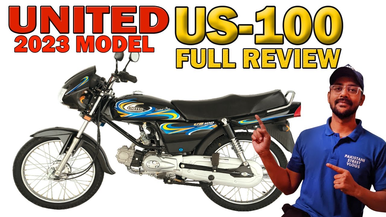 United 100cc 2023 Model With Alloy Rims | Black | United 100 Bike Review@Shaban2.O.