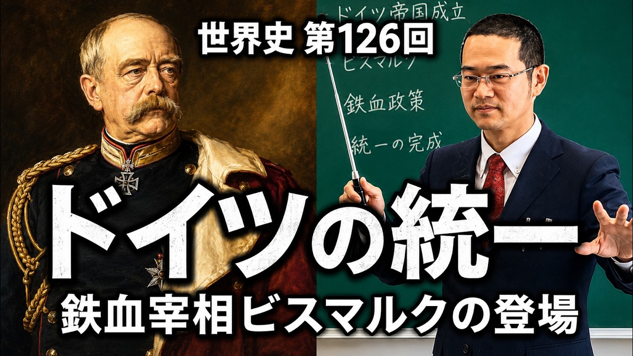 ドイツの統一【世界史126】（収録授業）
