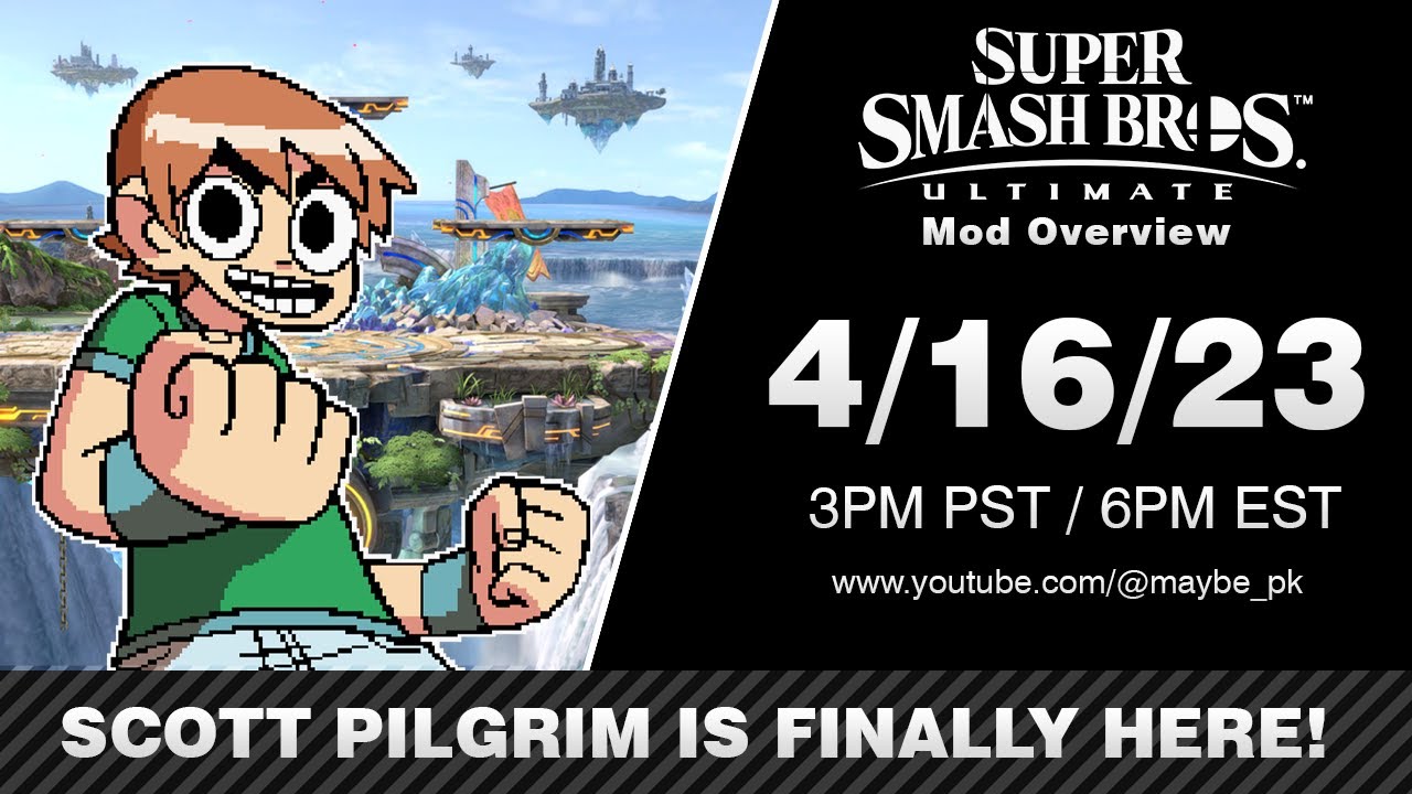 Scott Pilgrim Mod Overview | SSBU