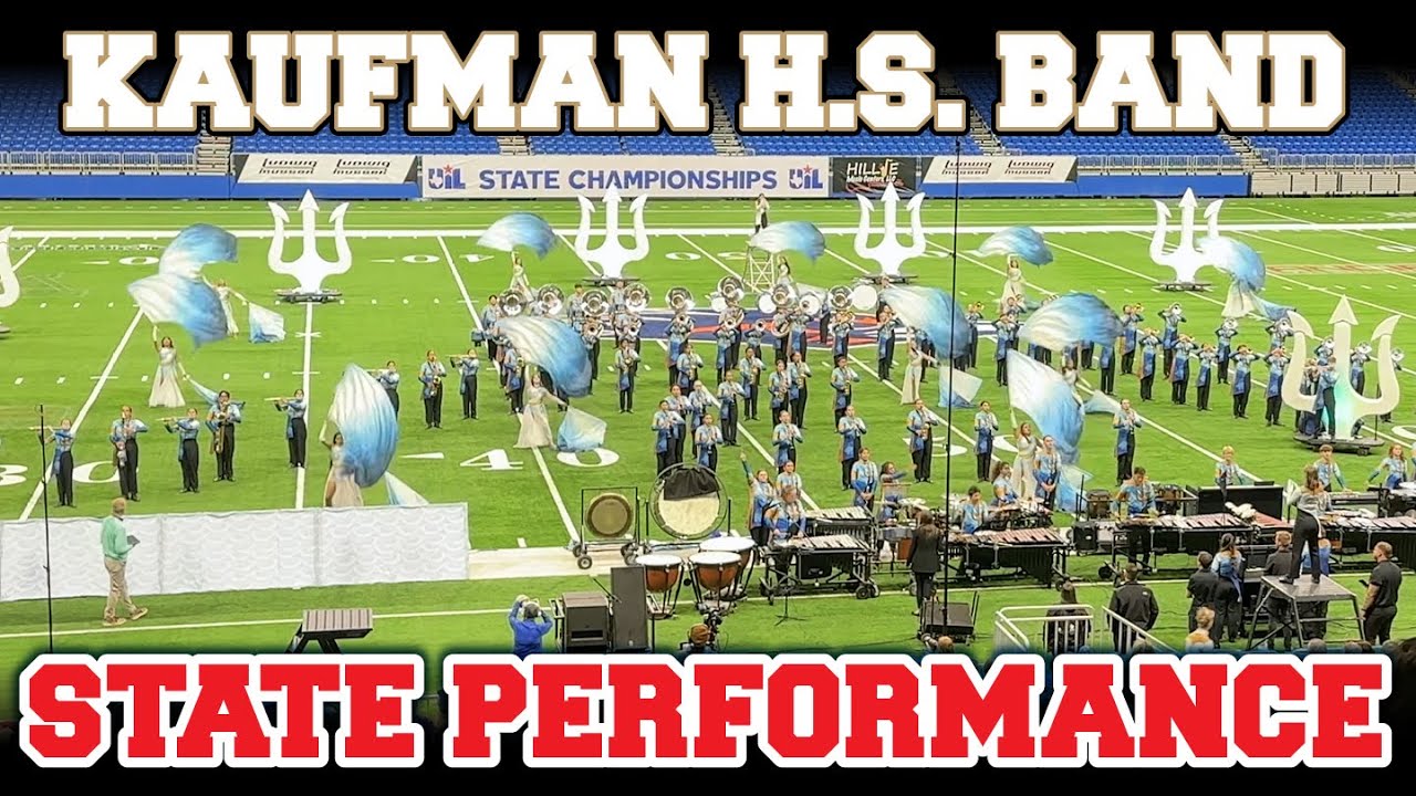 KHS Band UIL 2025 STATE PERFORMANCE! Alamodome - La Mer + BONUS