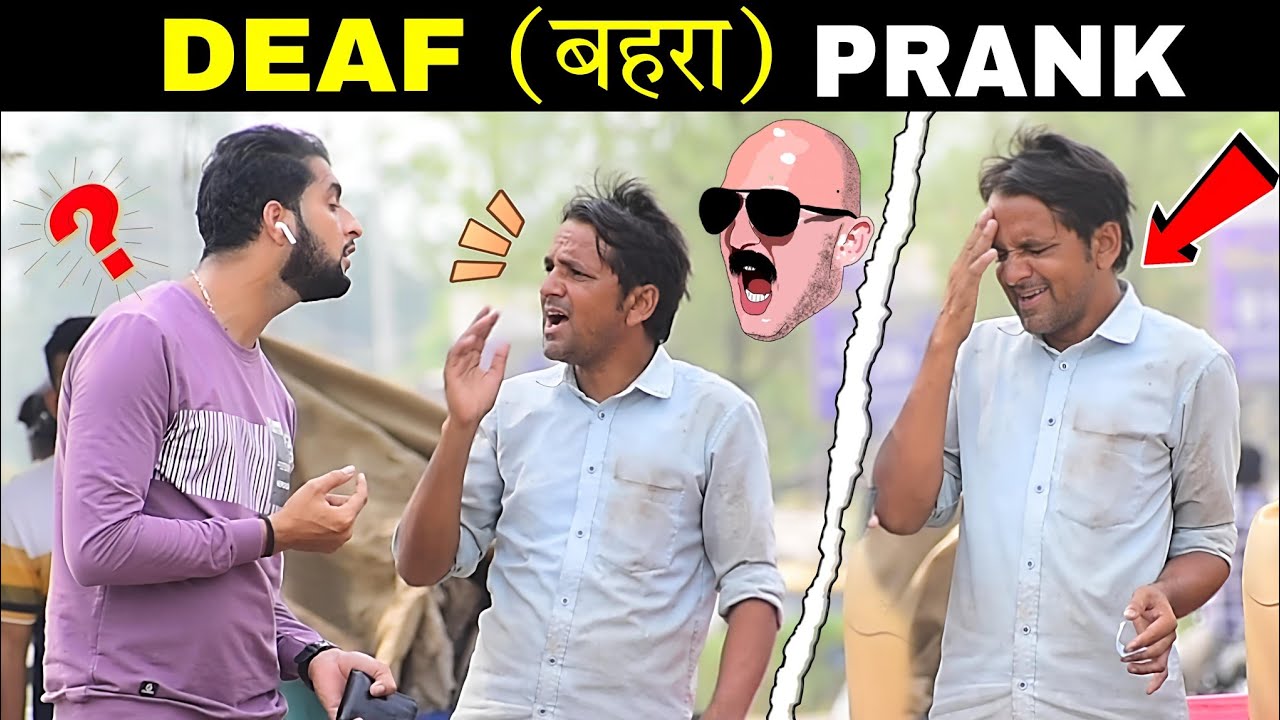 Deaf Prank | बहरा Prank 😅 | Prakash Peswani |