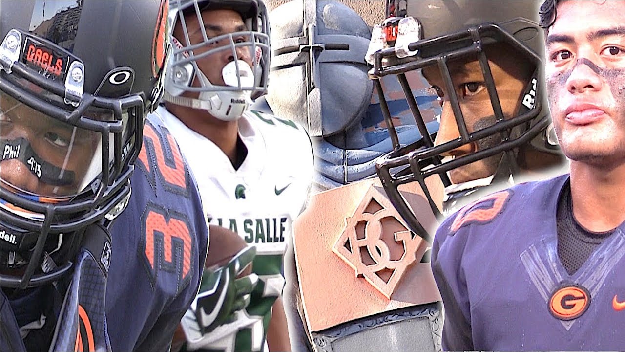 🔥🔥 Bishop Gorman (NV) vs De La Salle (CA) | HSFB | UTR Highlight Mix 2017