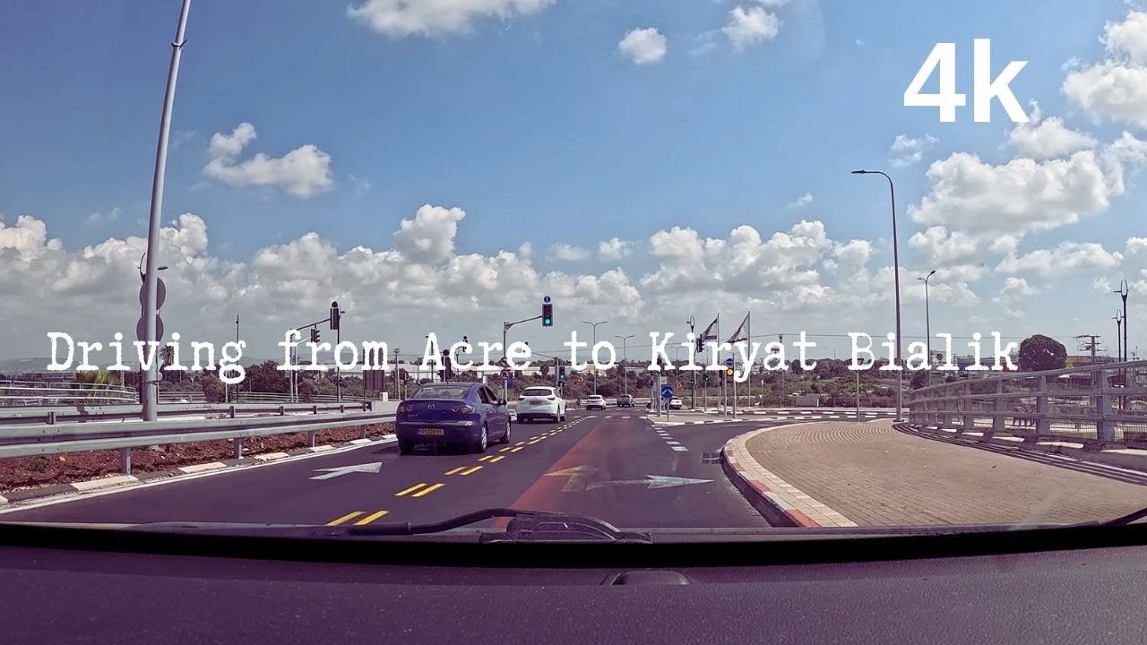 Driving from Acre to Kiryat Bialik | 4k