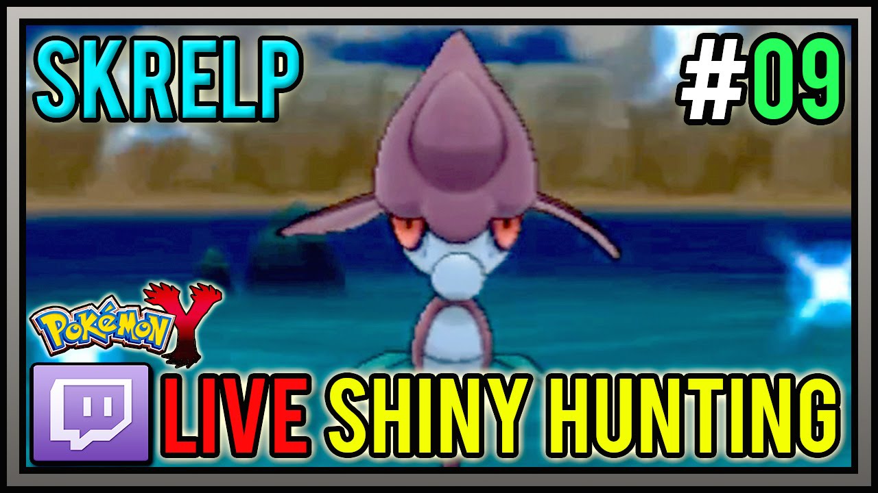 [Live] Shiny Skrelp at 28 Chain Fishing | Live Shiny Hunt #09 | Pokemon X and Y