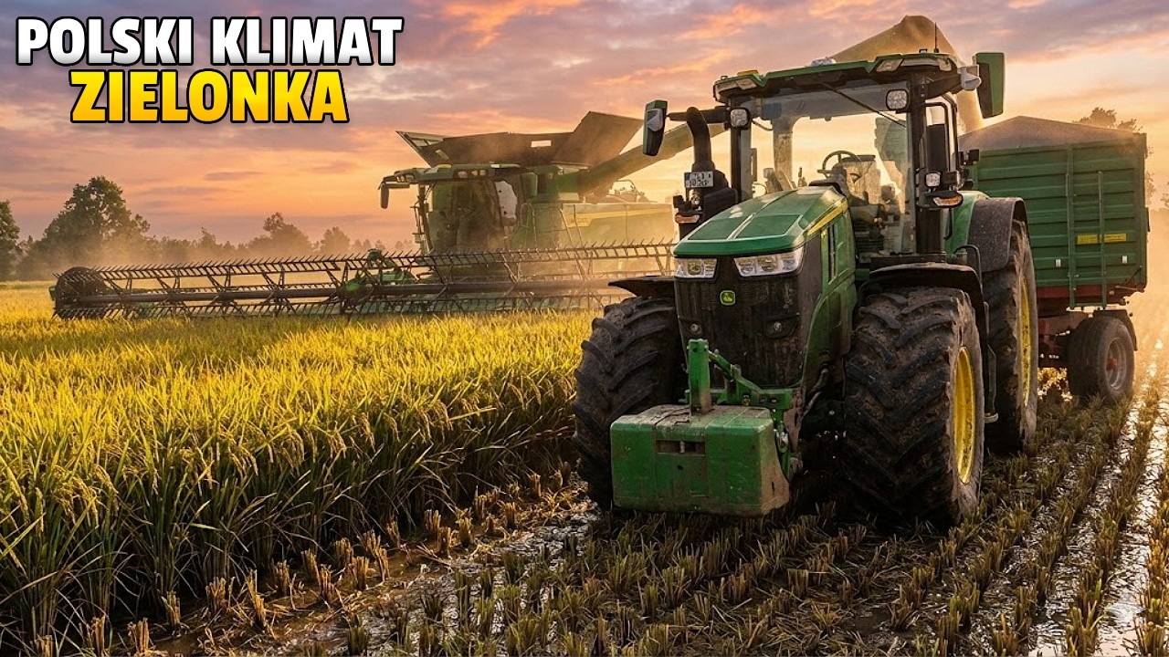 Ryż długoziarnisty zebrany 🌾 Co dalej z farmą? Słonecznik już blisko 🌻 FS25 | Polski Klimat #48